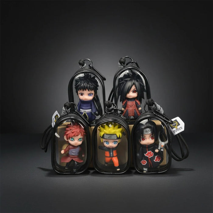 Capsule Ninjas — Naruto Keychain Figures