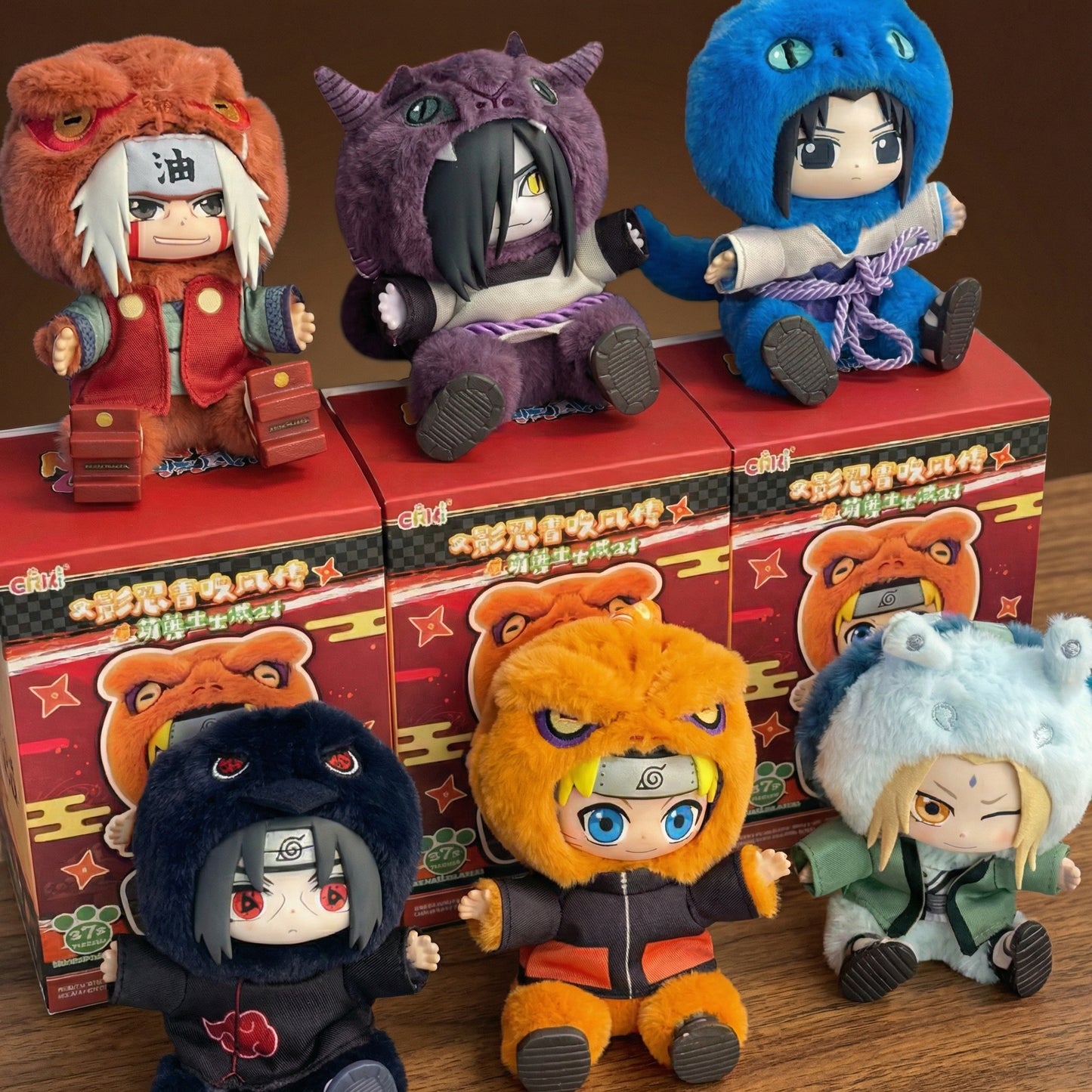 Full Set (6) + Chance for Rare Swap — Shinobi Six (Series 01)