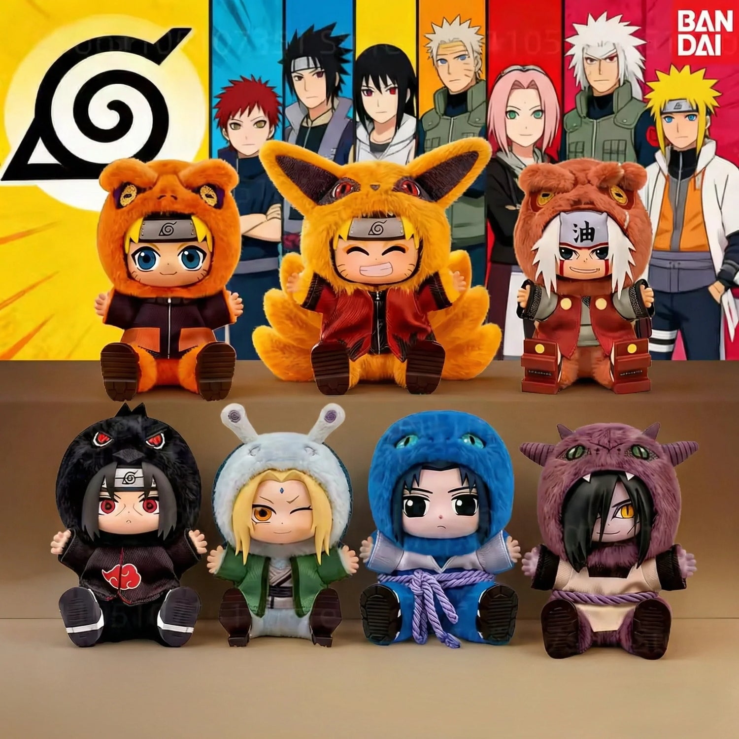 Shinobi Six (Series 02): Labubu Style Collectible Figures 🥷✨