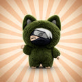 Kakashi Hatake Cat Plush — Naruto | Hidden Leaf Legends Vol. 3
