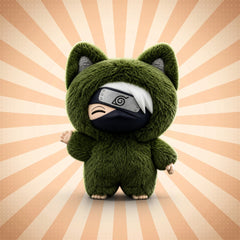 Kakashi Hatake Cat Plush — Naruto | Hidden Leaf Legends Vol. 3