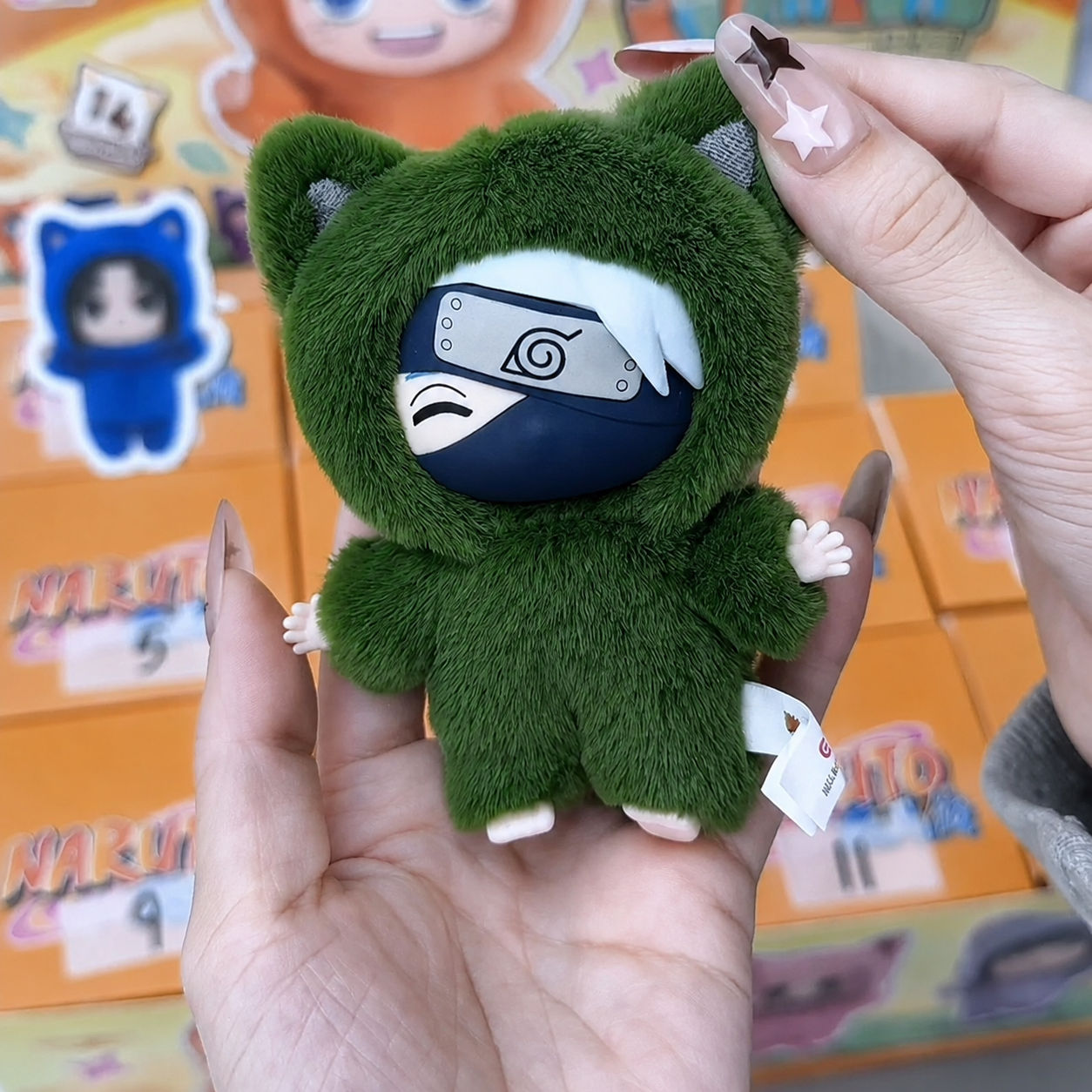 Kakashi Hatake Plush Figure — Cat Costume | Hidden Leaf Legends Vol.3