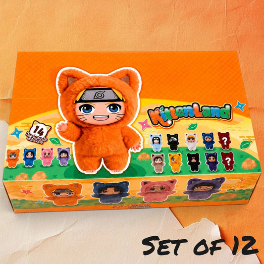 The Complete Twelve — 12 Naruto Cat Plush Set | Vol. 3 Drop