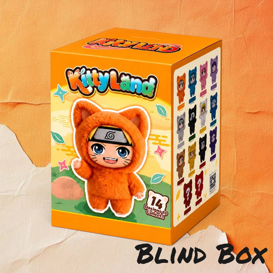 Naruto Cat Plush Blind Box — Hidden Leaf Legends Vol. 3