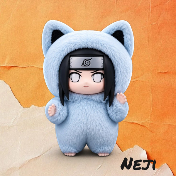 Neji Hyuga Cat Plush — Naruto | Hidden Leaf Legends Vol. 3