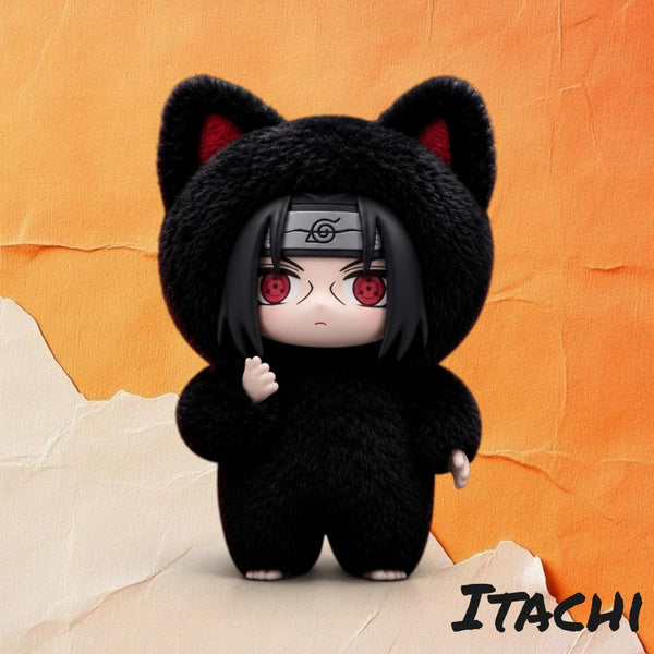 Itachi Uchiha Cat Plush — Naruto | Hidden Leaf Legends Vol. 3