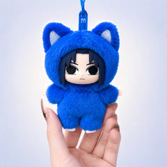 Sasuke cat plush — detail view