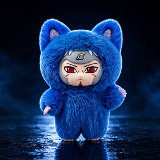 Tobirama Senju Plush Figure — Cat Costume | Hidden Leaf Legends Vol.3