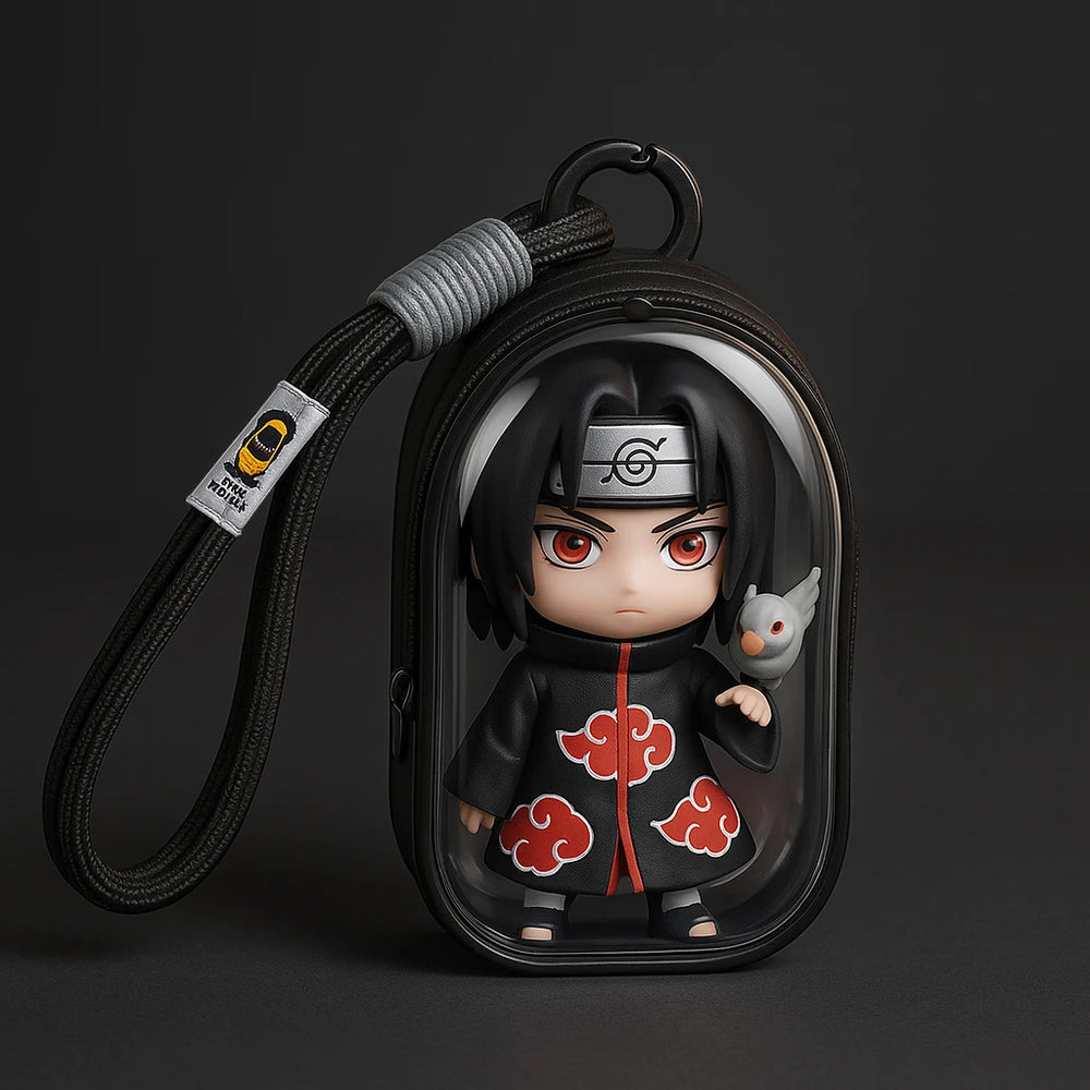 Capsule Ninjas keychain figure — detail view