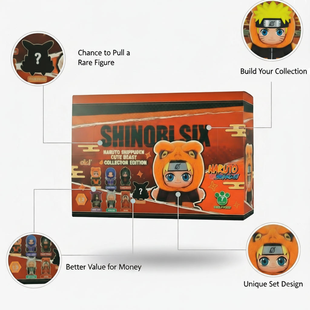 Shinobi Six (Series 02) — 6 Box Bundle | Best Value & Rare Chase Hunt — view 1