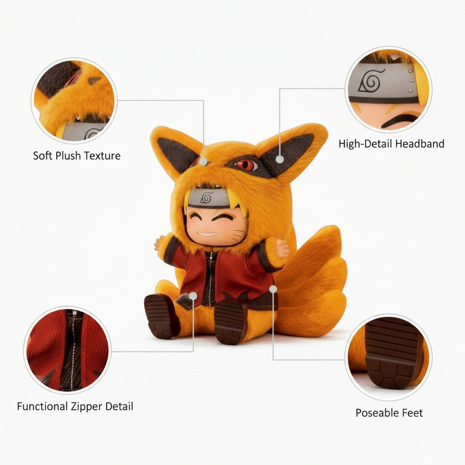 Naruto — Nine-Tails Ascension (Rare) | Shinobi Six (Series 02) — view 1