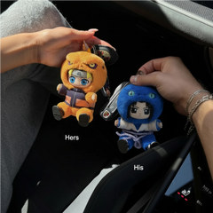 Shinobi Six Vol. 2 chibi figures — group photo