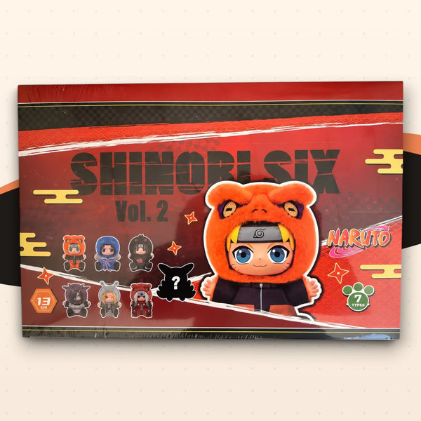 Shinobi Six Vol. 2 — 6 Box Bundle | Naruto Chibi Figures